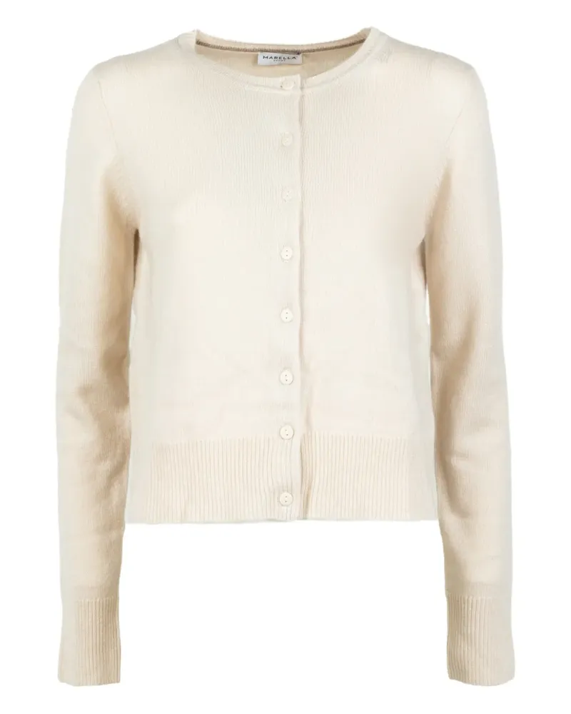 MARELLA Geknöpfter Cardigan - Nude Nude