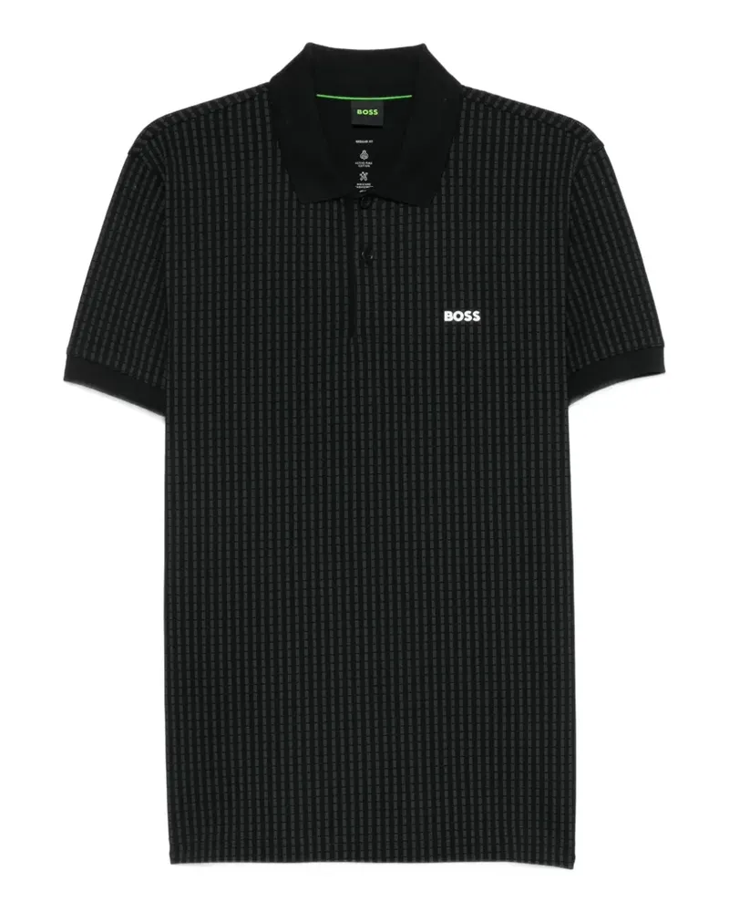 HUGO BOSS short-sleeve polo shirt - Schwarz Schwarz