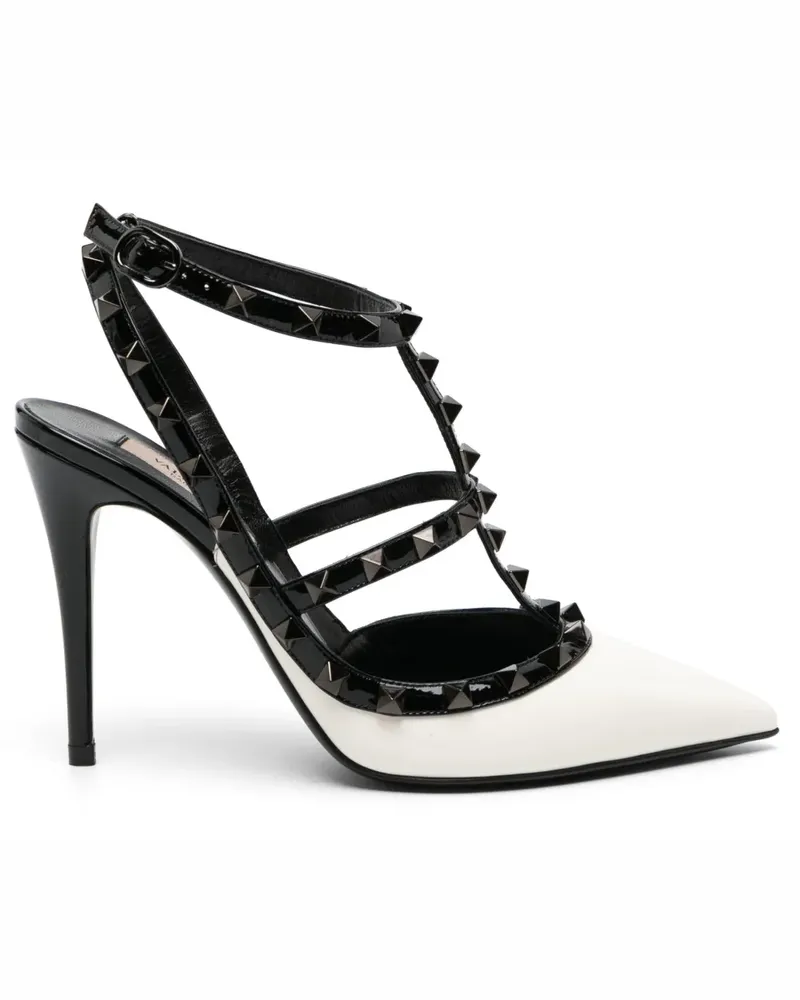 Valentino Garavani Rockstud Stiletto-Pumps - Weiß Weiß