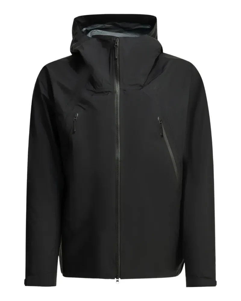 Goldwin hooded zip-up jacket - Schwarz Schwarz