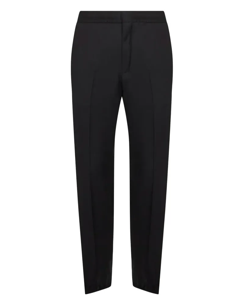 Ermenegildo Zegna Hose mit elastischem Bund - Schwarz Schwarz