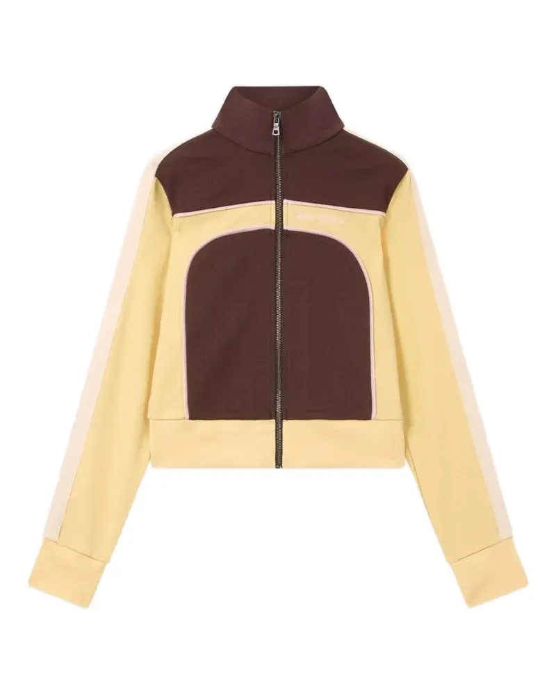 Palm Angels Sportjacke in Colour-Block-Optik - Gelb Gelb