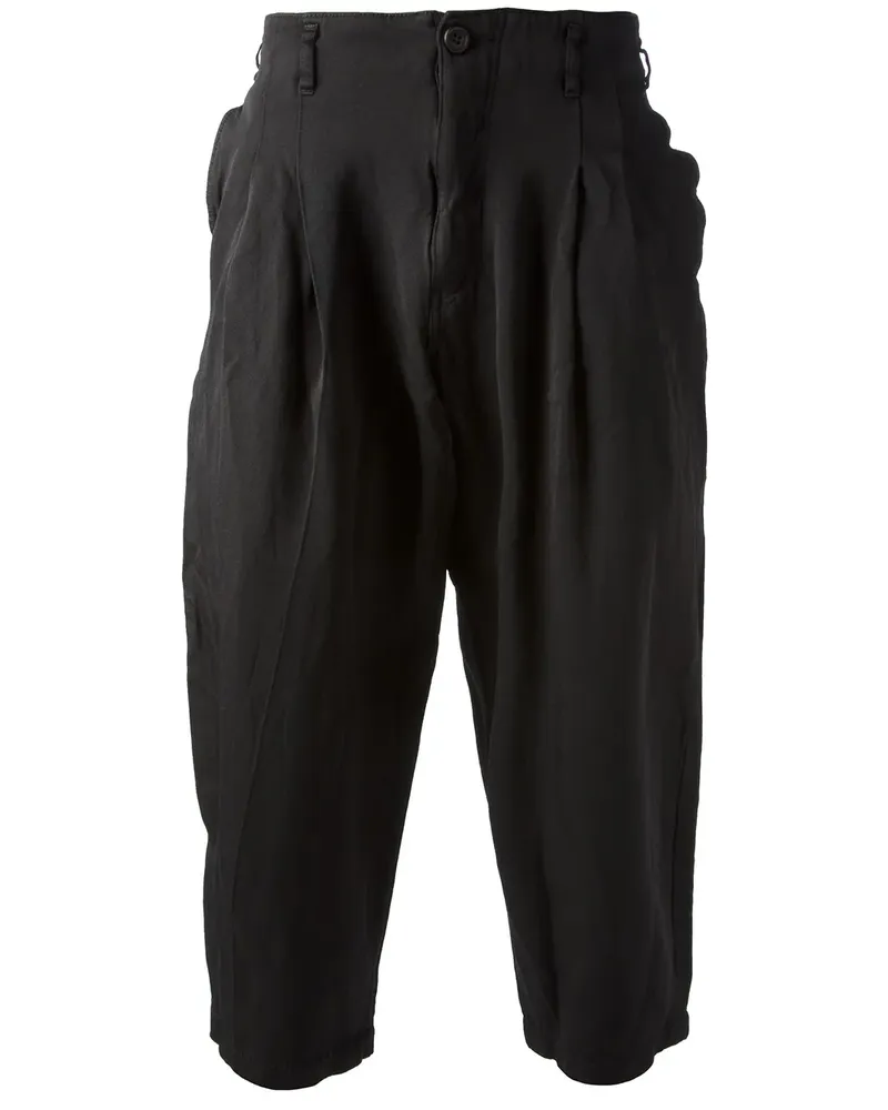 Comme des Garçons cropped harem trouser - Schwarz Schwarz