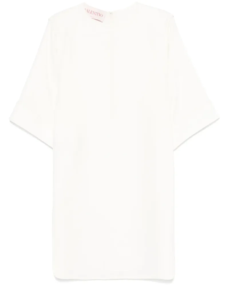 Valentino Garavani Minikleid aus Seide - Weiß Weiß