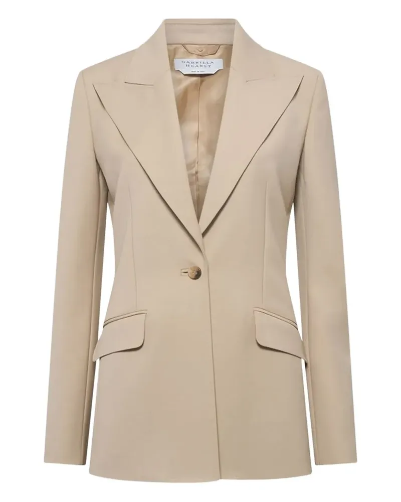 Gabriela Hearst Doppelreihiger Blazer - Braun Braun