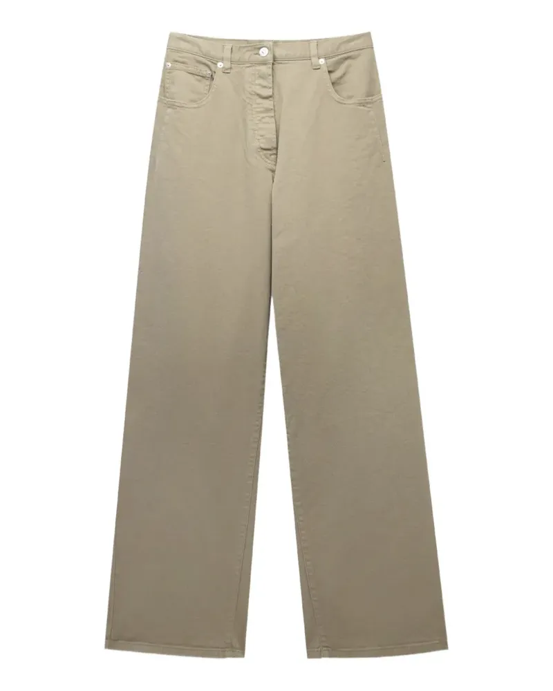 N° 21 five-pocket straight-leg trousers - Nude Nude