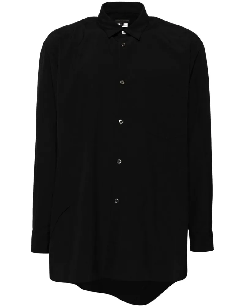Comme des Garçons Hemd mit aufgesetzter Tasche - Schwarz Schwarz