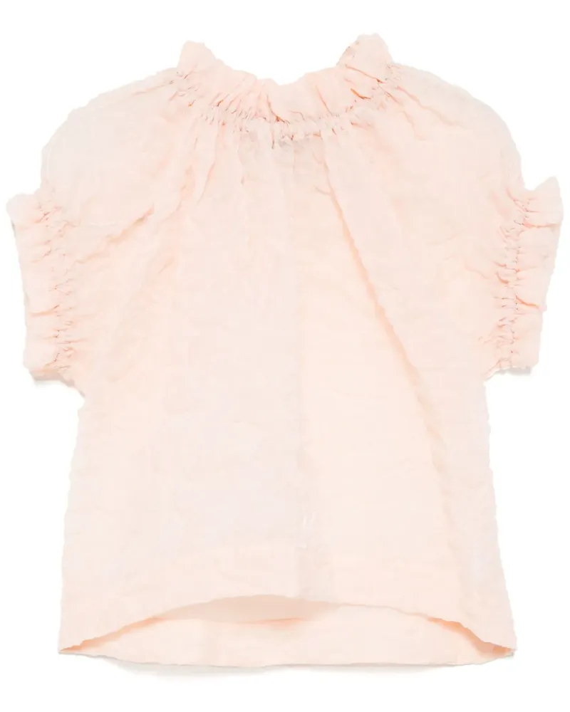 Simone Rocha Gerüschtes Tulpenoberteil - Orange Orange