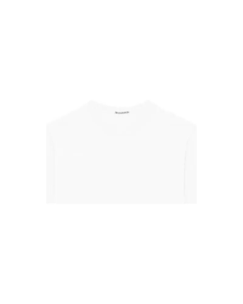 J.W.Anderson T-Shirt mit rundem Ausschnitt - Weiß Weiß
