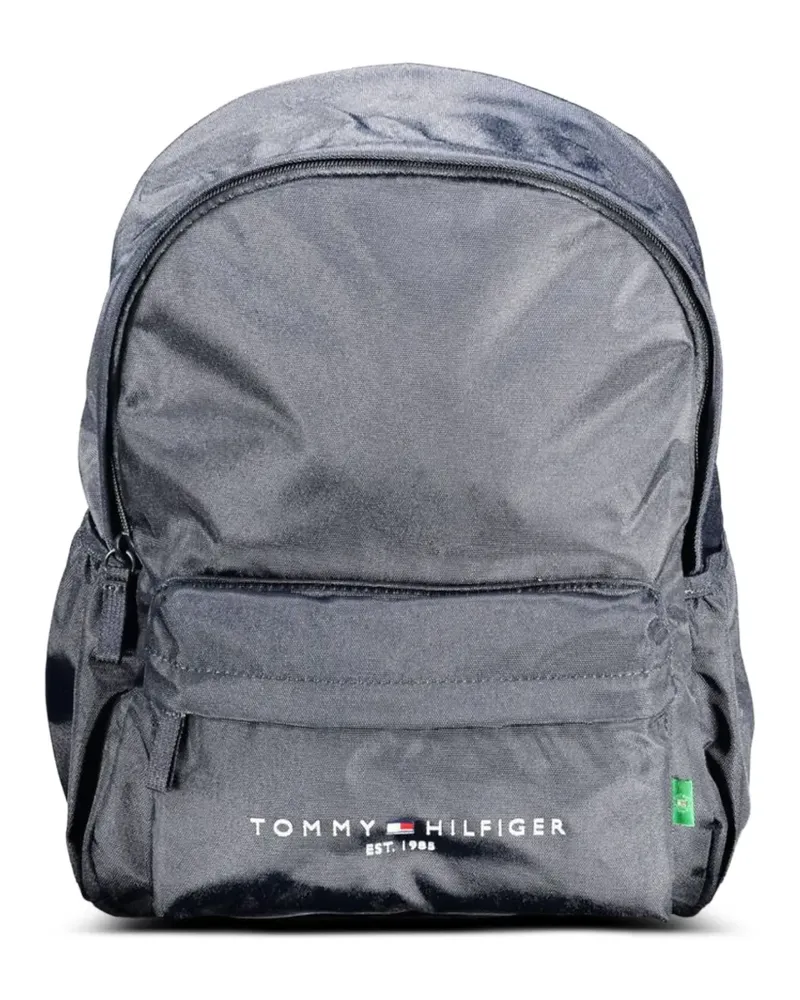 Tommy Hilfiger logo-print backpack - Blau Blau