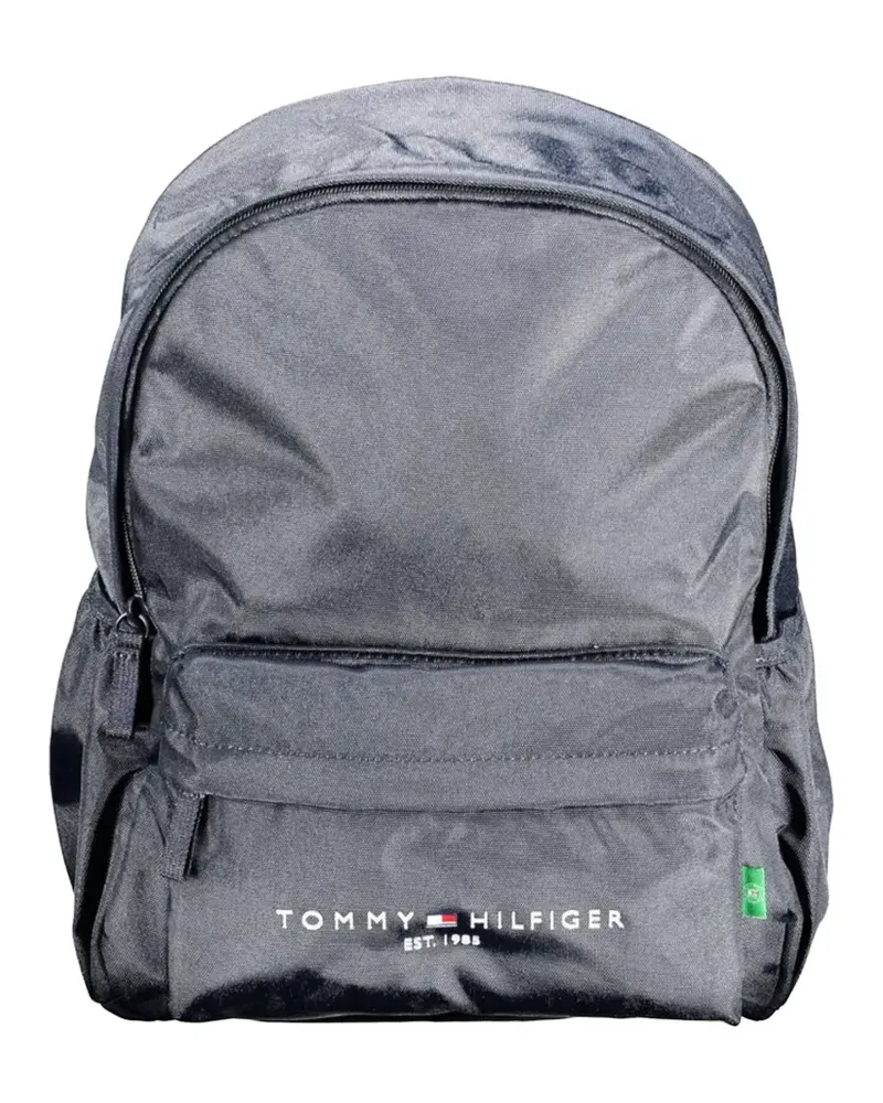 Tommy Hilfiger logo-print backpack - Blau Blau