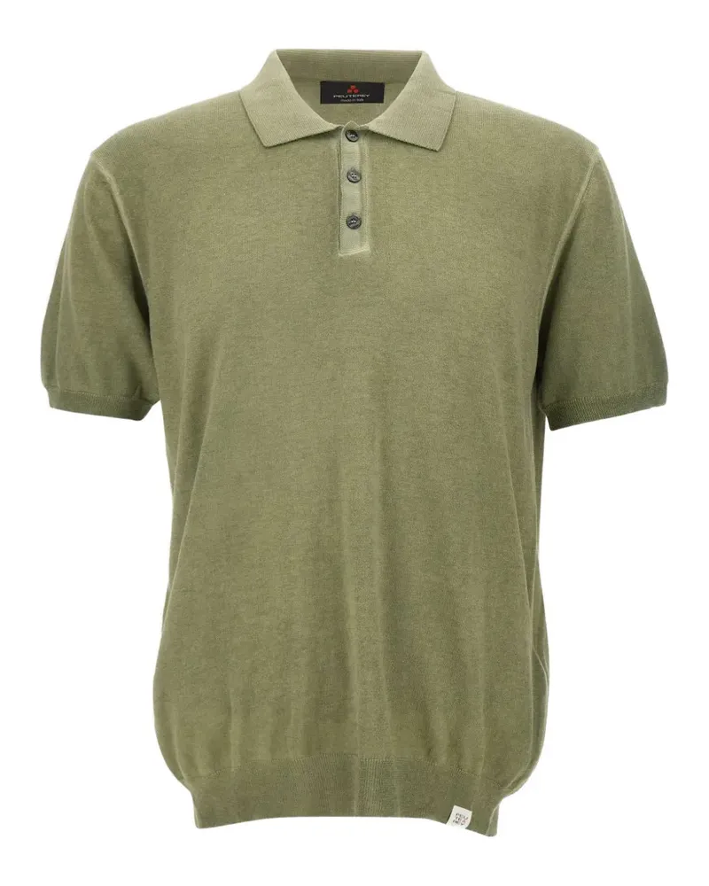 Peuterey Correbois FRS cotton-crepe polo shirt - Grün Grün