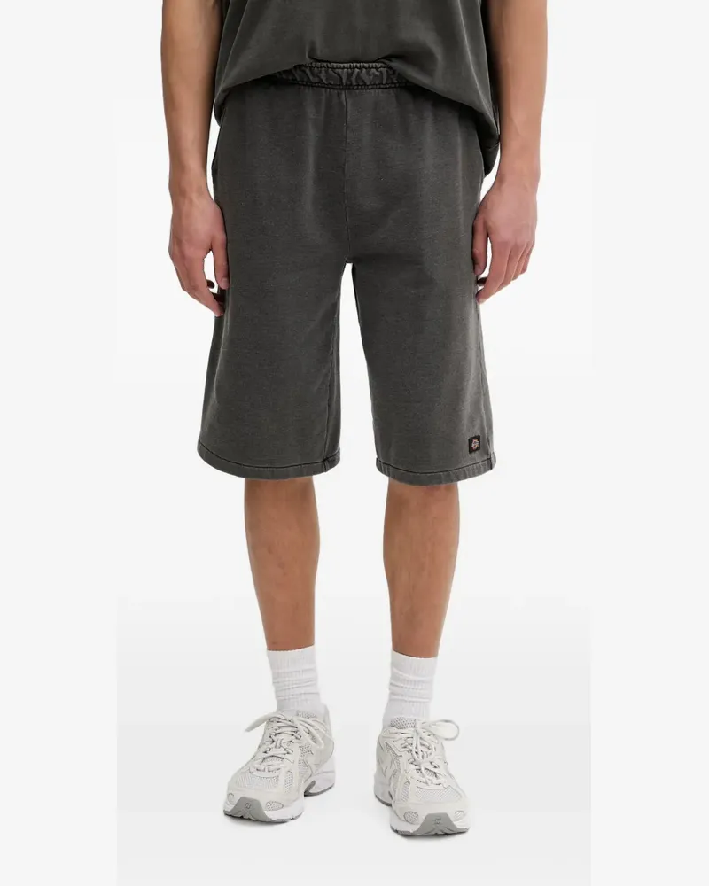 Dickies Joggingshorts mit Logo-Patch - Grau Grau