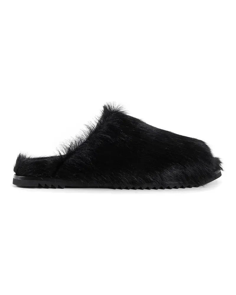 Rick Owens pillow slippers - Schwarz Schwarz