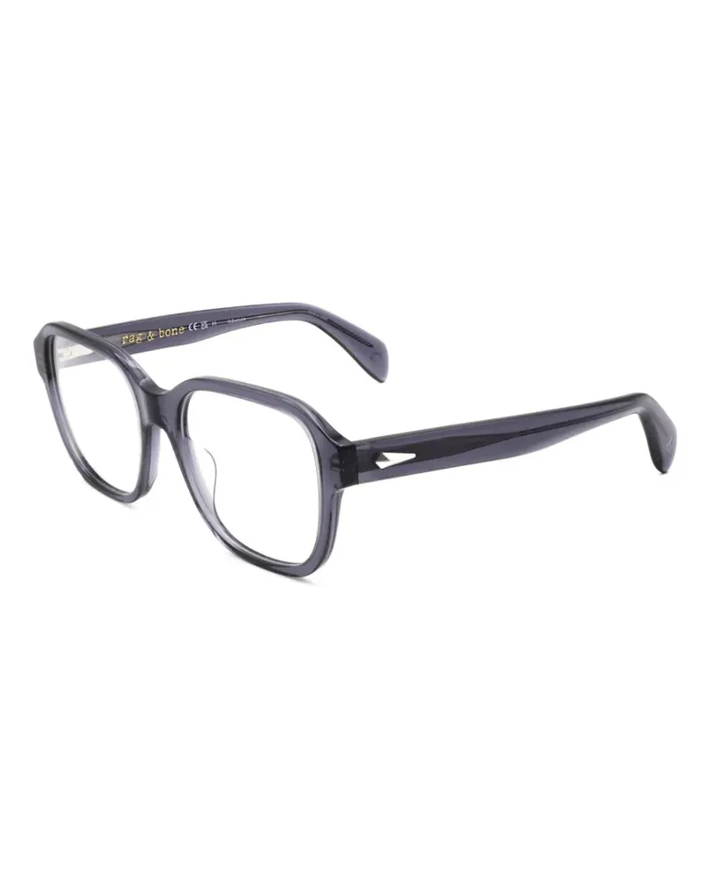 Rag & Bone Brille mit eckigem Gestell - Grau Grau