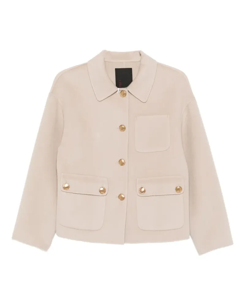 Liska Jack Jacke mit Knopfleiste - Nude Nude