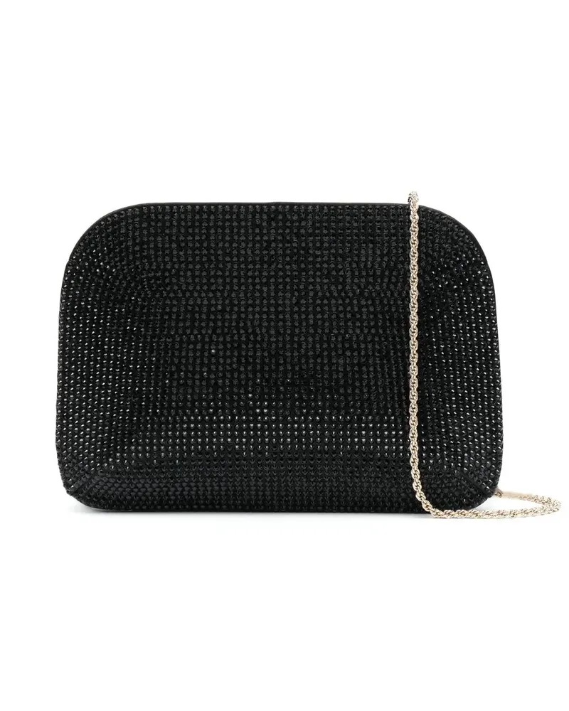 Giorgio Armani La Prima Clutch mit Strass - Schwarz Schwarz