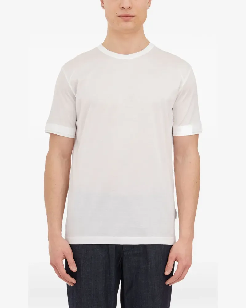 Paolo Pecora Milano creww-neck T-shirt - Weiß Weiß