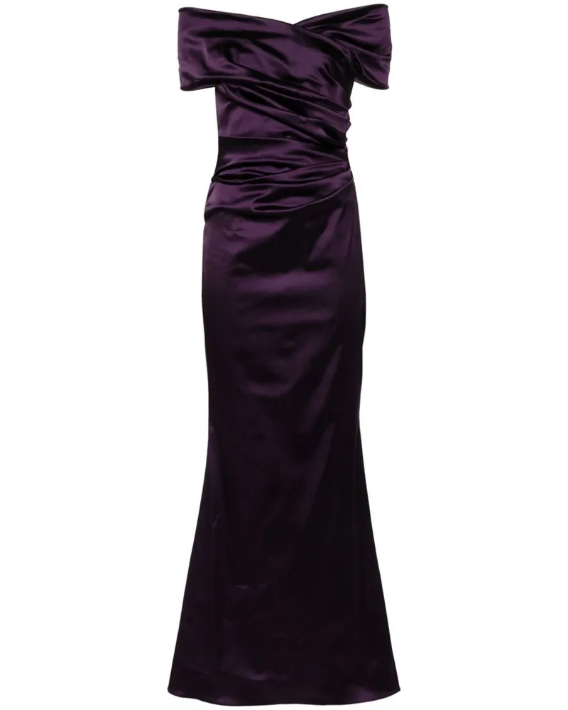 Talbot Runhof Etui-Maxikleid - Violett Violett