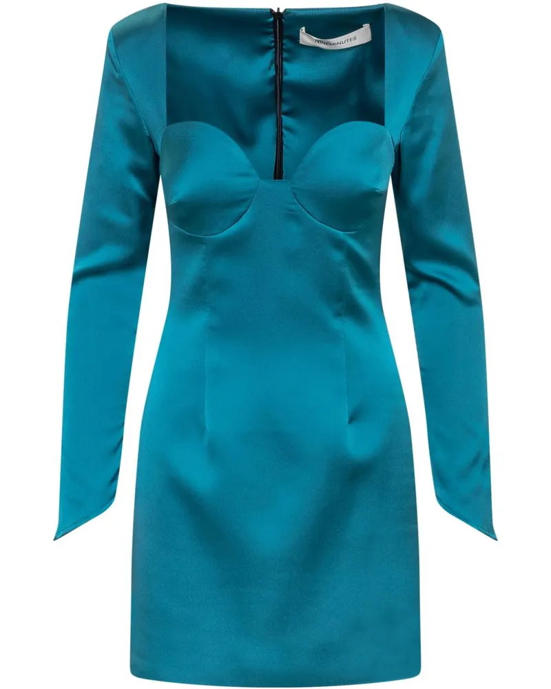 NINEMINUTES The Elise Minikleid - Blau Blau
