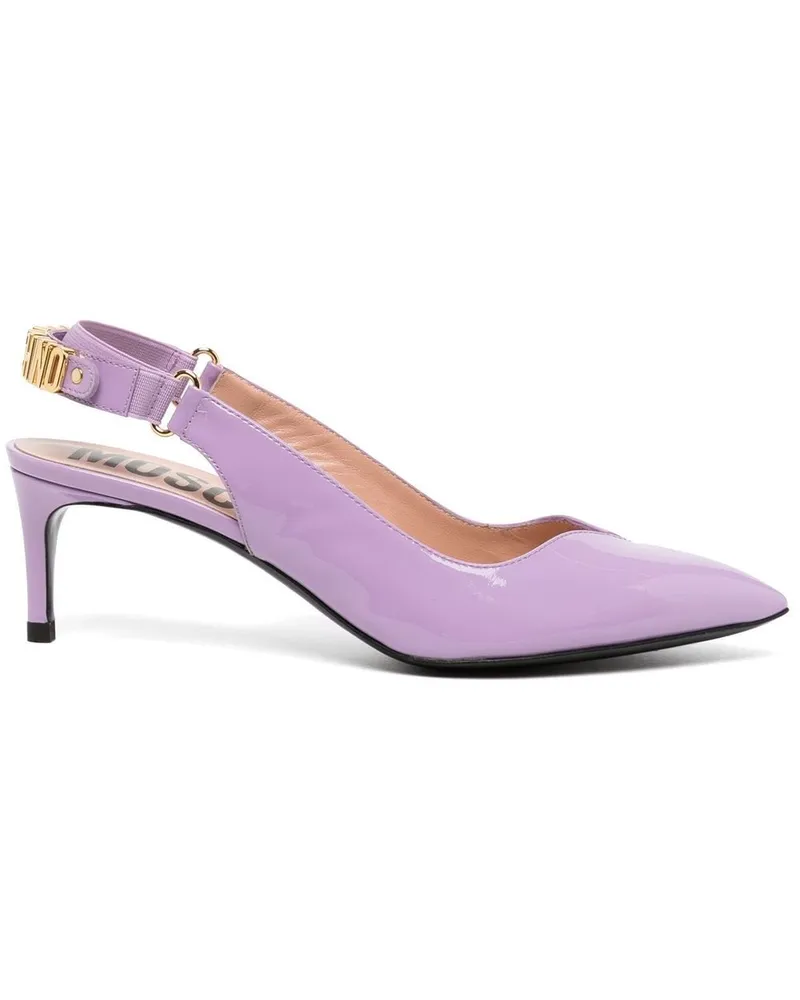 Moschino Geschlossene Mules Violett