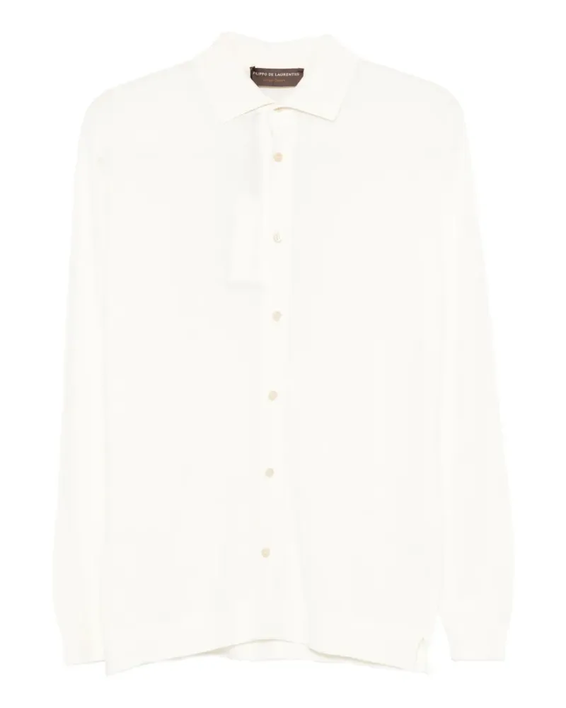 Filippo de Laurentiis long-sleeve shirt - Weiß Weiß