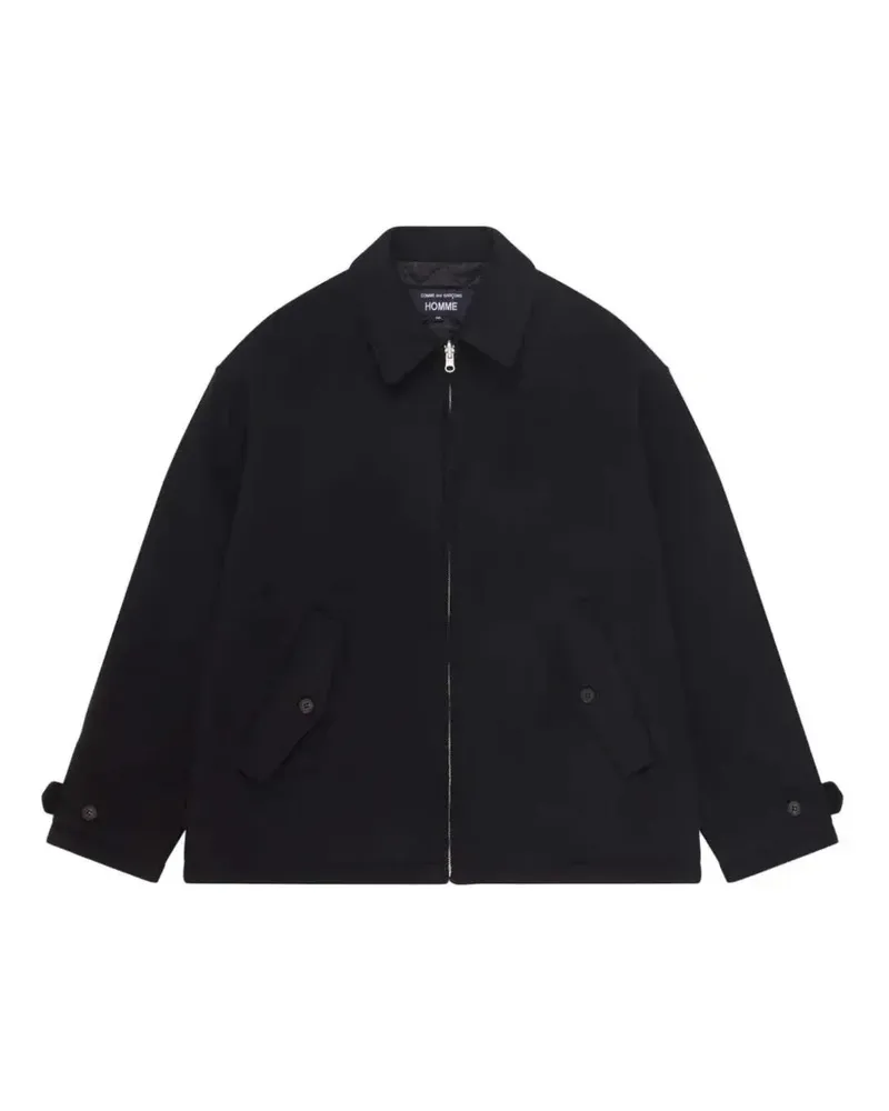Comme des Garçons Jacke mit Reißverschluss - Schwarz Schwarz