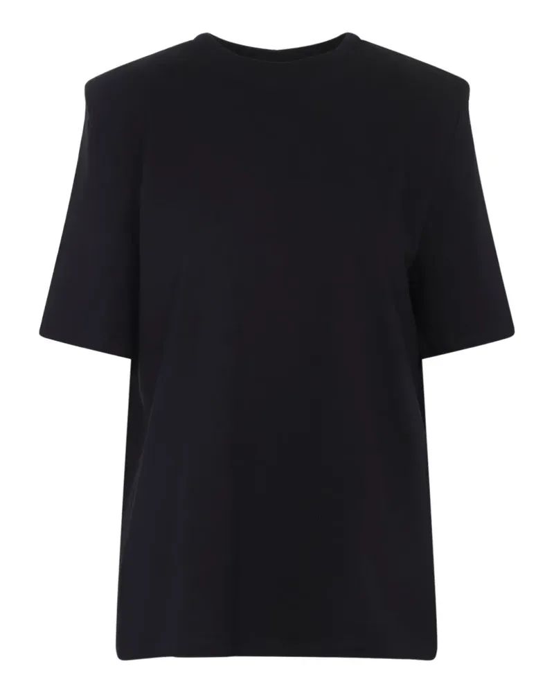 FRANKIE Shop Kurzärmeliges T-Shirt - Schwarz Schwarz