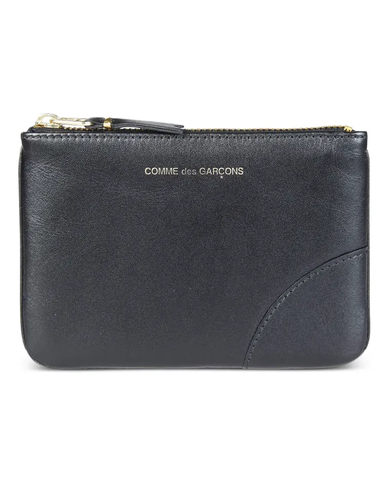 Comme des Garçons Classic leather zip card holder - Schwarz Schwarz