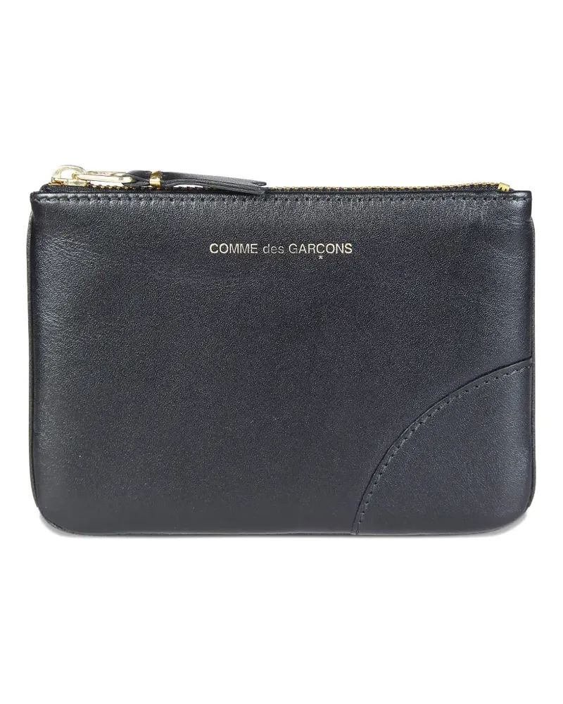 Comme des Garçons Classic leather zip card holder - Schwarz Schwarz