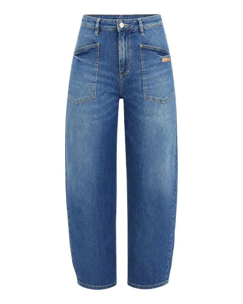 Gang 94Odina Barrel-Leg-Jeans - Blau Blau