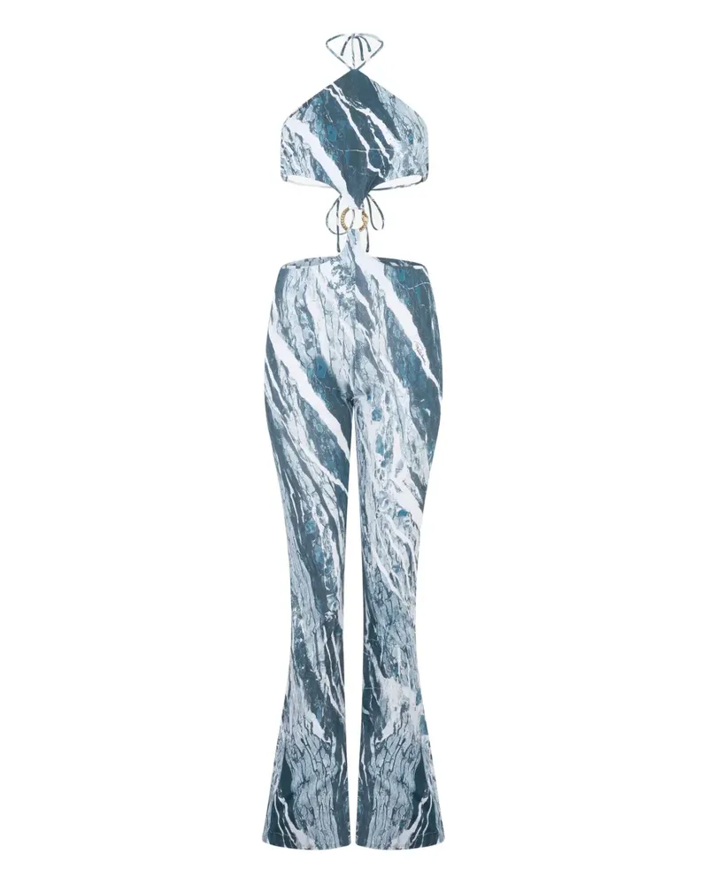 Roberto Cavalli Rubane Jumpsuit - Blau Blau