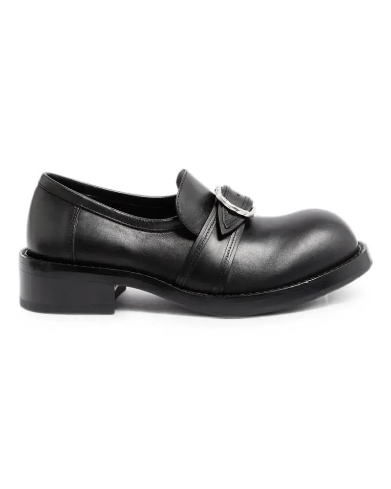 Ann Demeulemeester Loafer mit Schnallenverschluss - Schwarz Schwarz