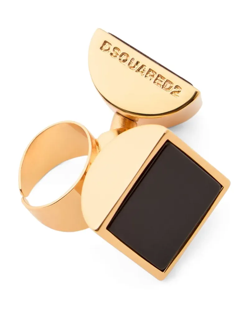 Dsquared2 Doppelter Ring - Gold Gold