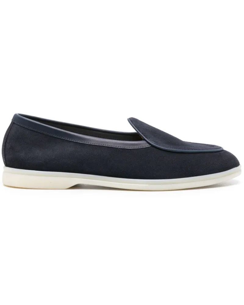 Scarosso Livio Loafer aus Wildleder - Blau Blau