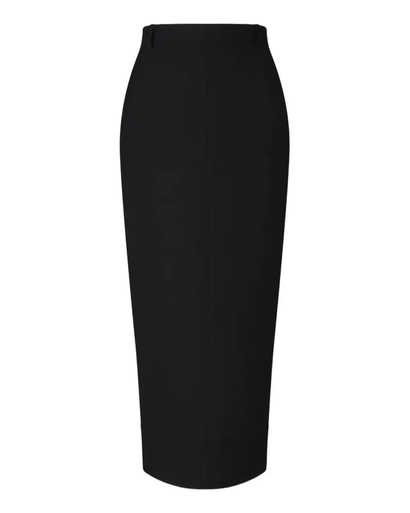 Thom Browne Hopsack Bleistiftrock - Schwarz Schwarz