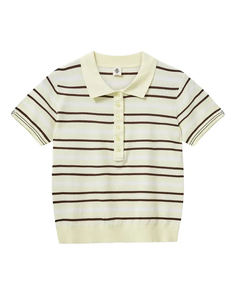 The Garment striped polo shirt - Gelb Gelb