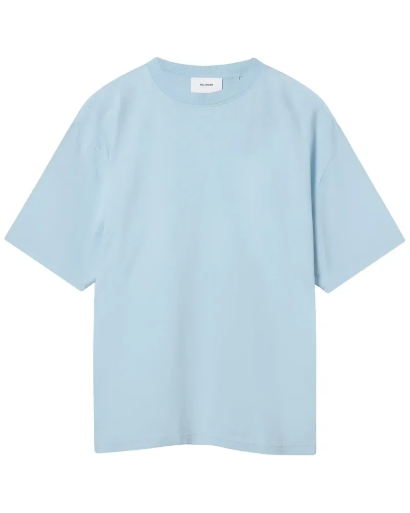 Axel Arigato T-Shirt mit Logo-Patch - Blau Blau