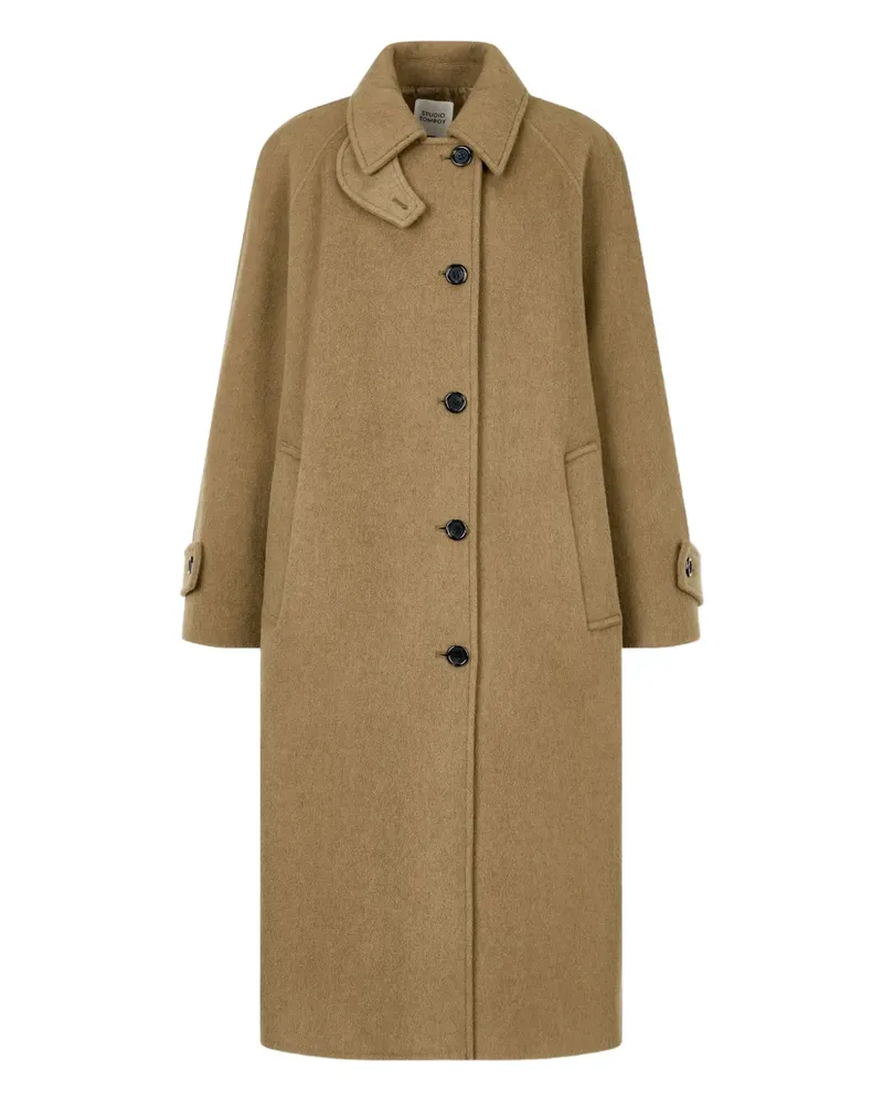 STUDIO TOMBOY single-breasted coat - Nude Nude