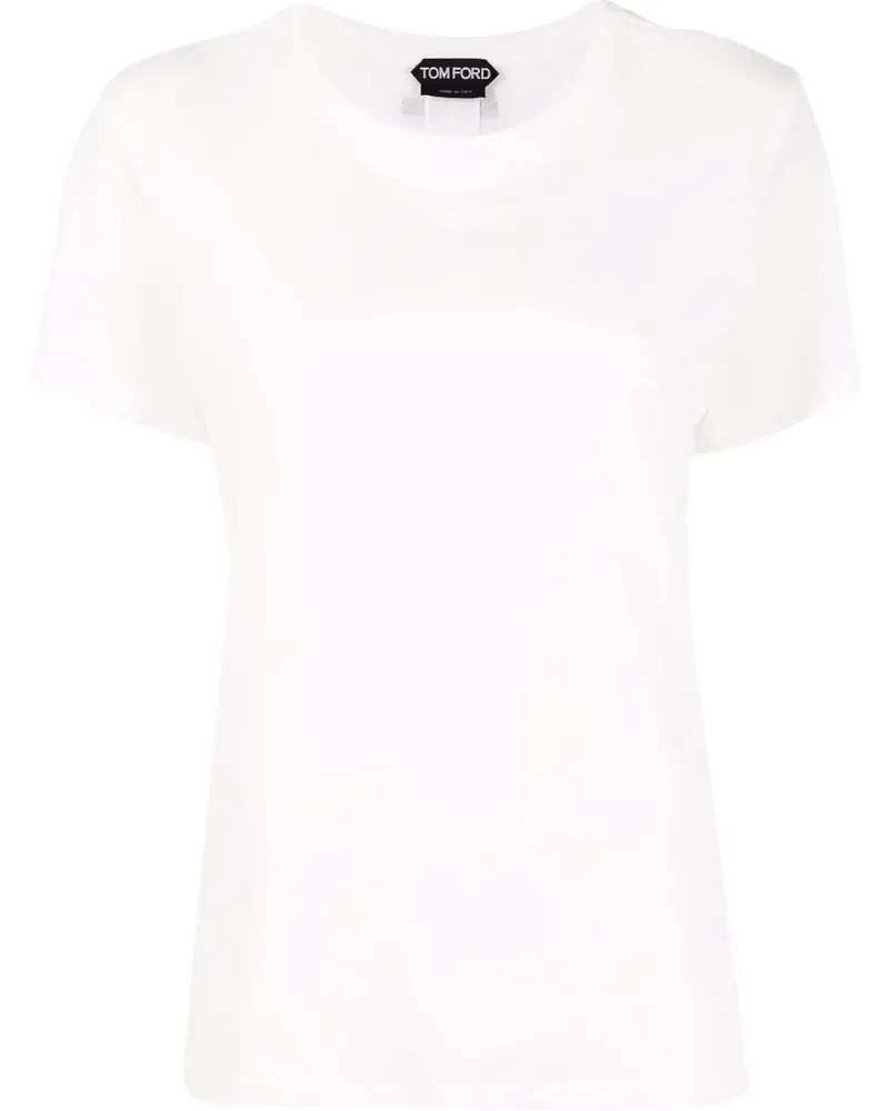 Tom Ford Klassisches T-Shirt - Weiß Weiß