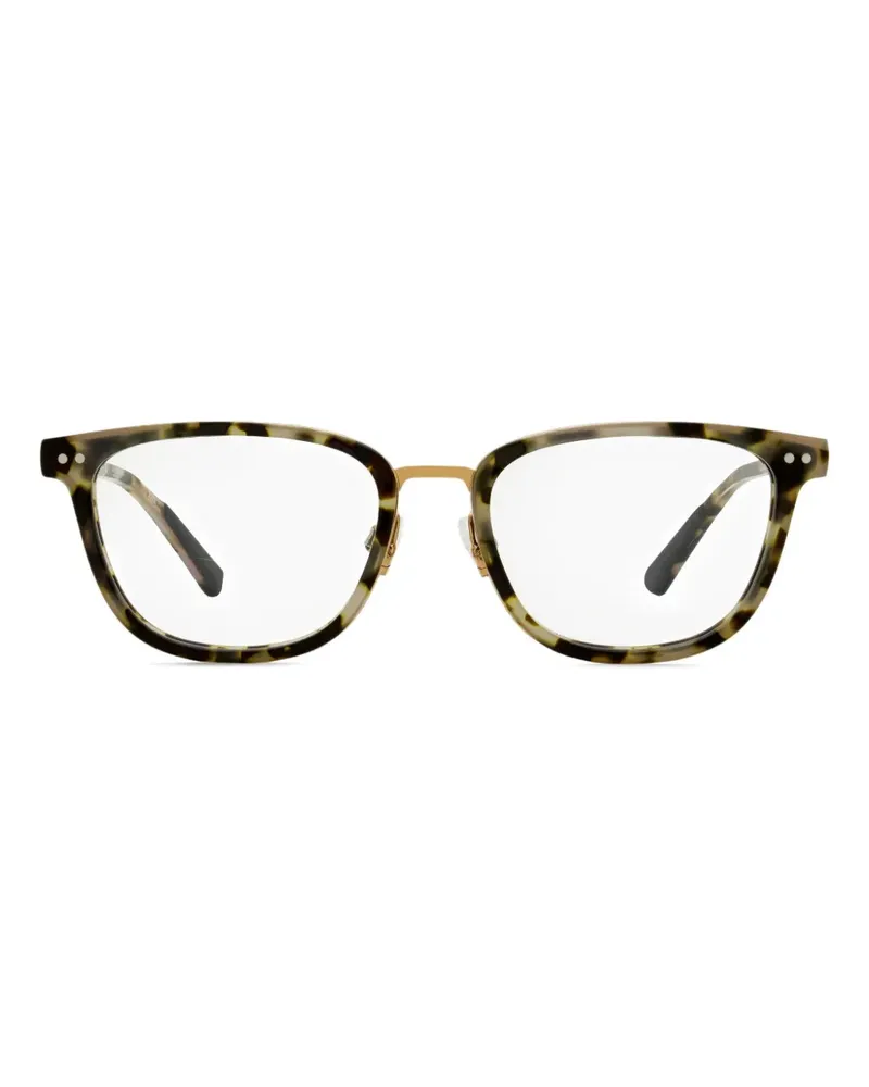 SHINOLA 27000 Brille mit rundem Gestell - Braun Braun