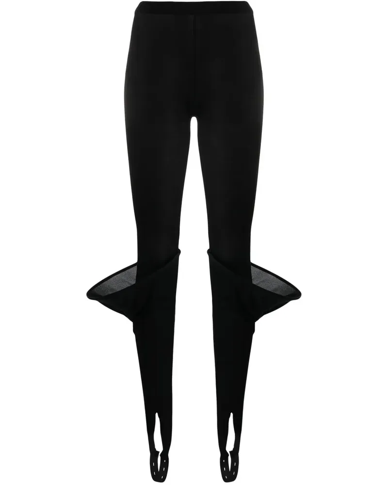Loewe Leggings mit Steg - Schwarz Schwarz