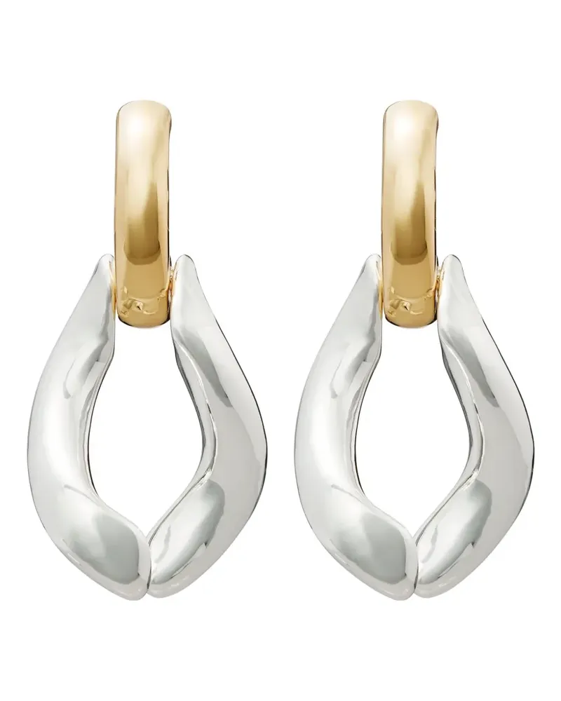 Tory Burch Wishbone Ohrringe - Silber Silber