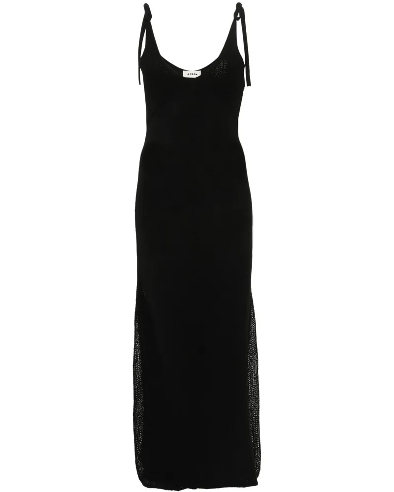 AERON Count Strickkleid - Schwarz Schwarz