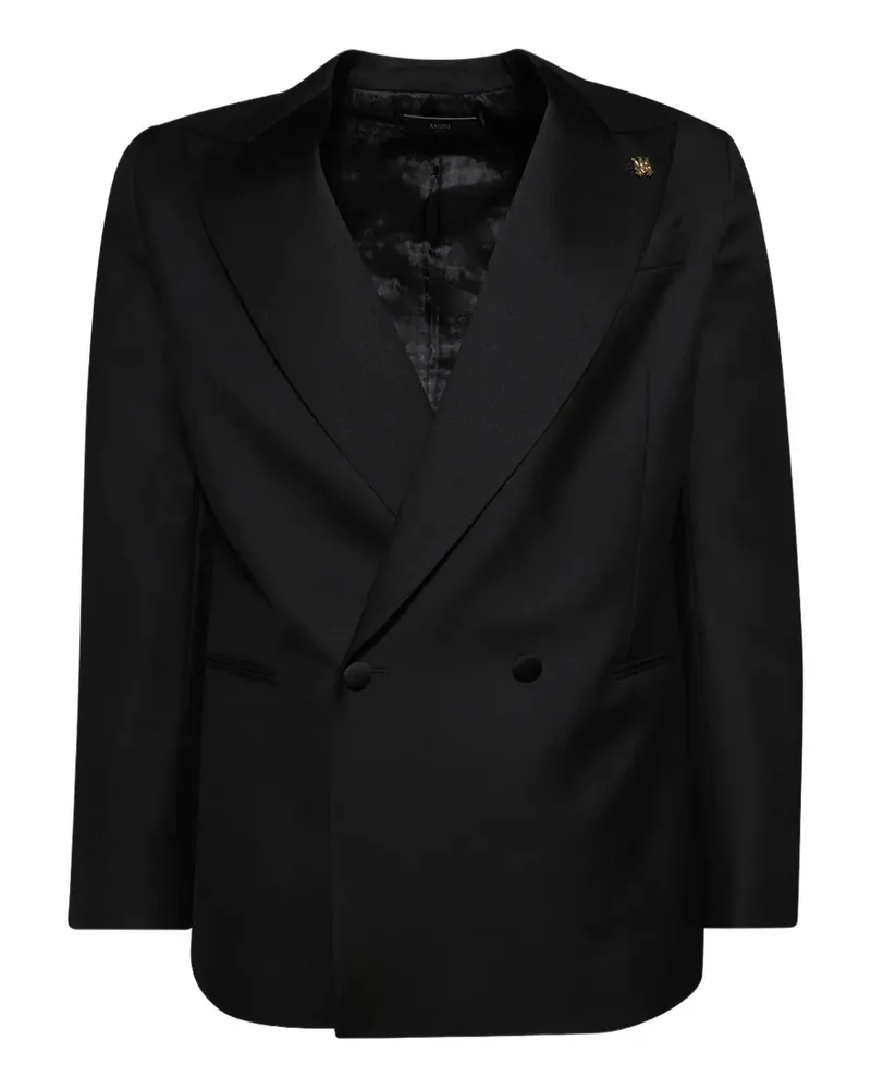 Amiri Doppelreihiges Sakko - Schwarz Schwarz