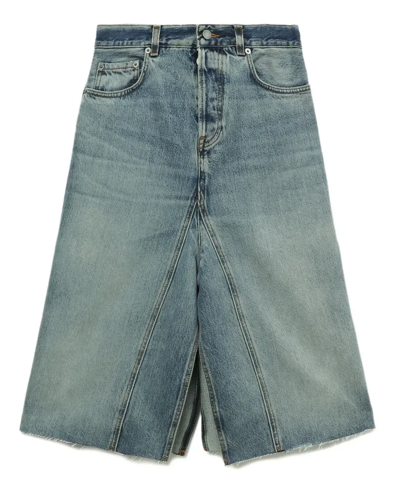 Haikure paneled midi skirt - Blau Blau