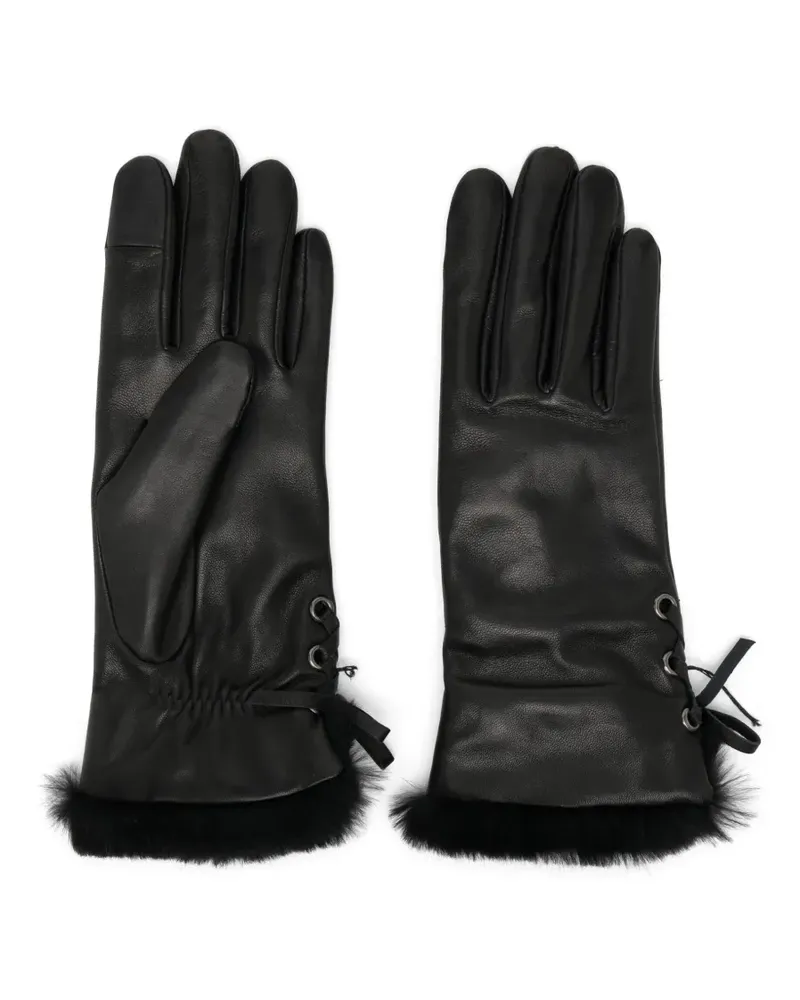 Agnelle Aliette Handschuhe - Schwarz Schwarz