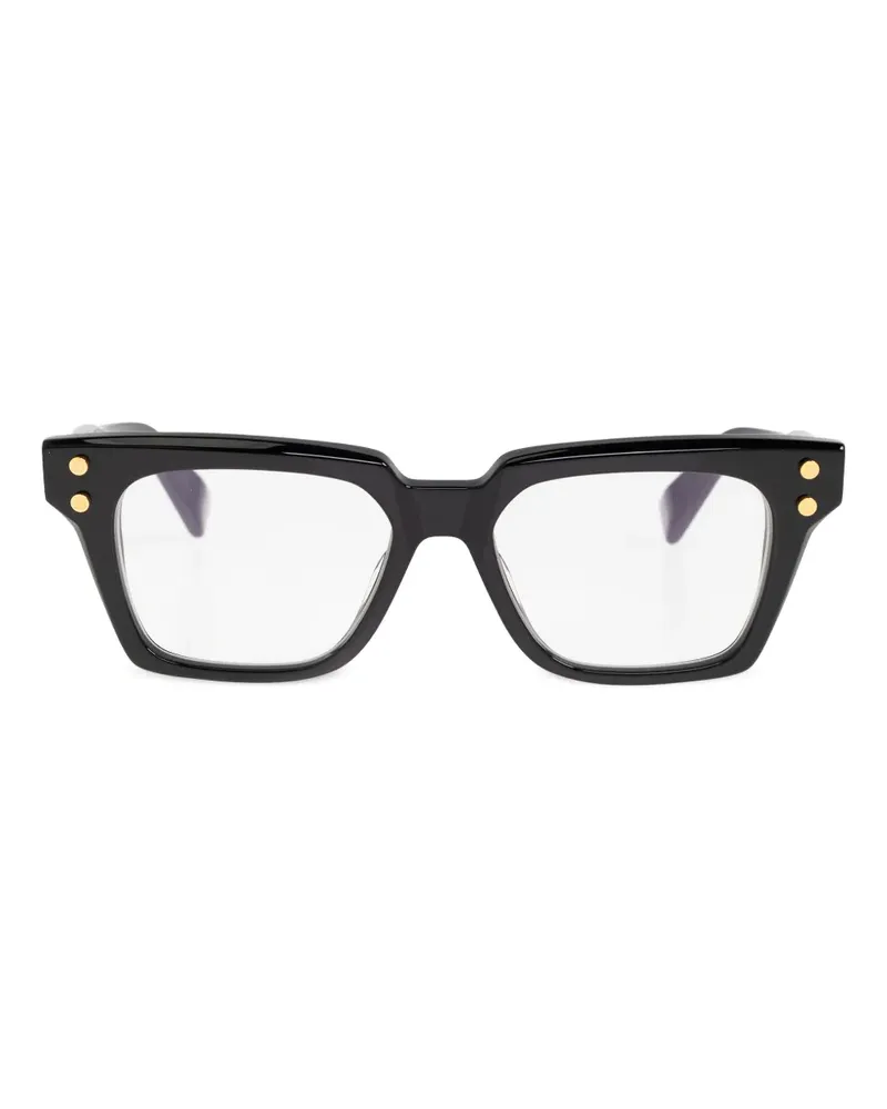 Balmain square-frame glasses - Schwarz Schwarz