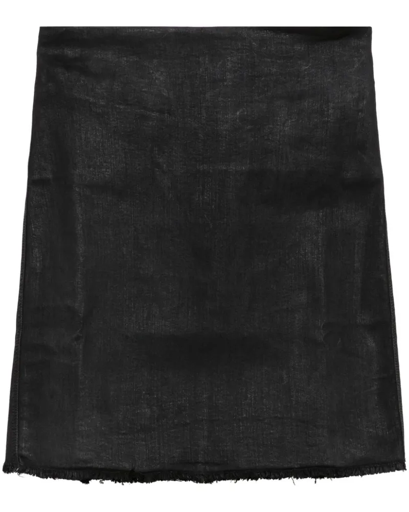 DRKSHDW by Rick Owens Dirt Pillar Minirock - Schwarz Schwarz