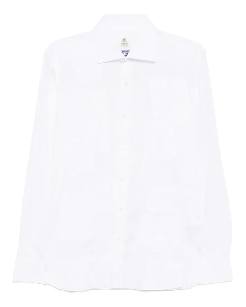 Junya Watanabe Hemd im Patchwork-Design - Weiß Weiß